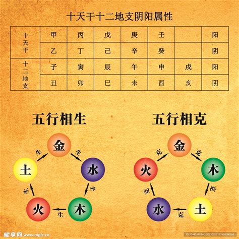 五行相生表|五行